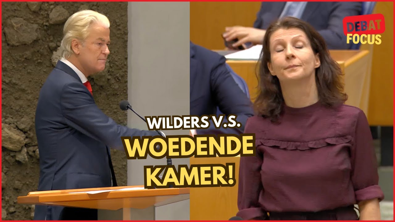VOLLEDIG: WILDERS tegenover WOEDENDE KAMER in debat GEWELD Malieveld 
