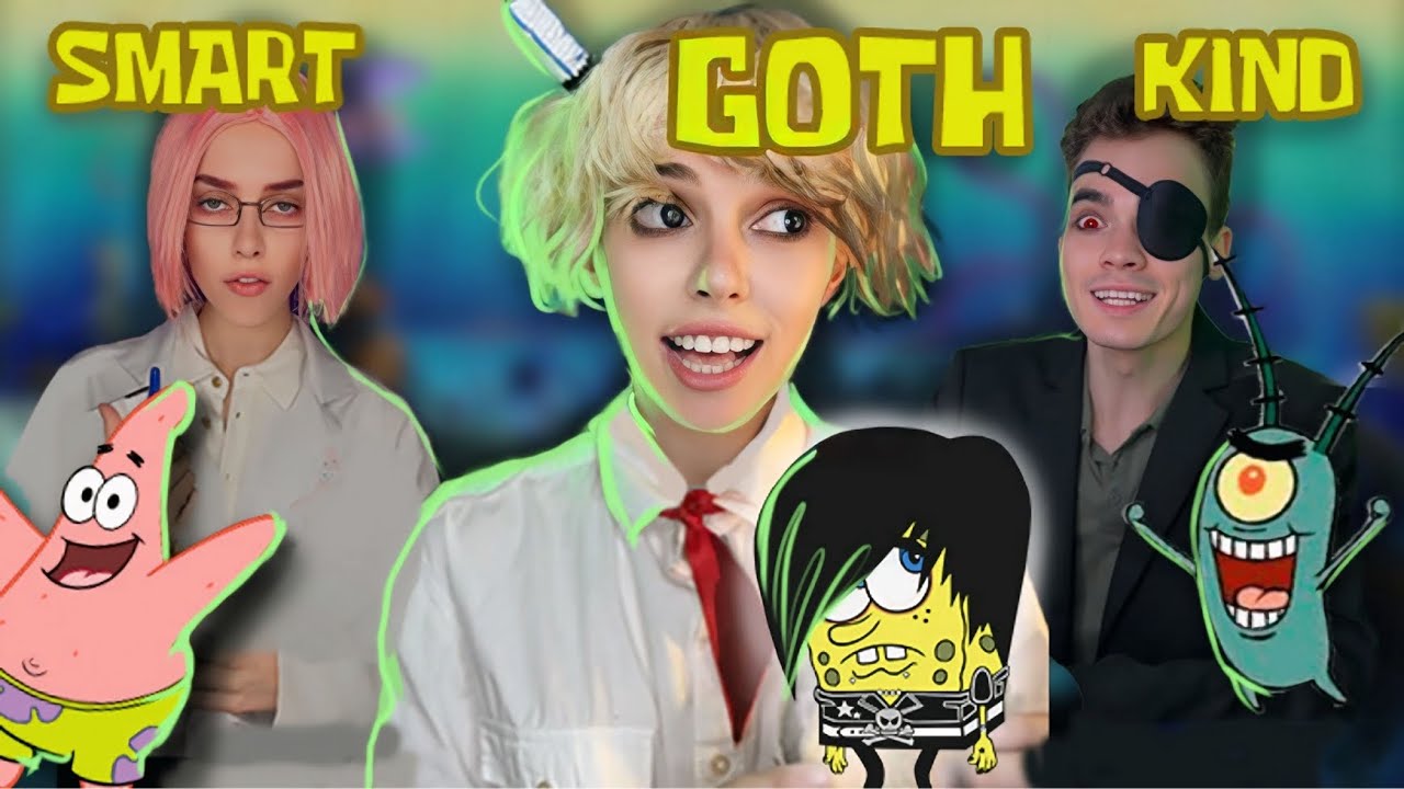 Patrick Turns Genius, SpongeBob Turns goth: A Bikini Bottom Swap