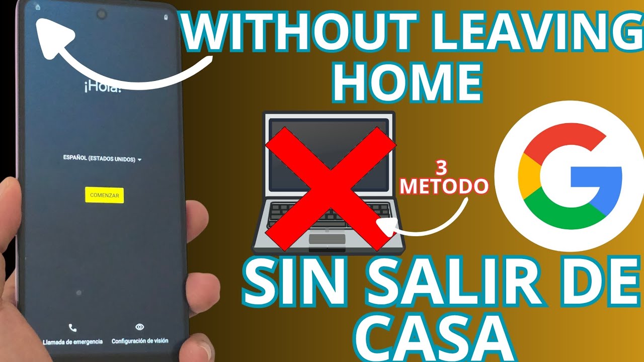 3 METODO SIN PC - Quitar o Eliminar cuenta de google Motorola G32 NO PC