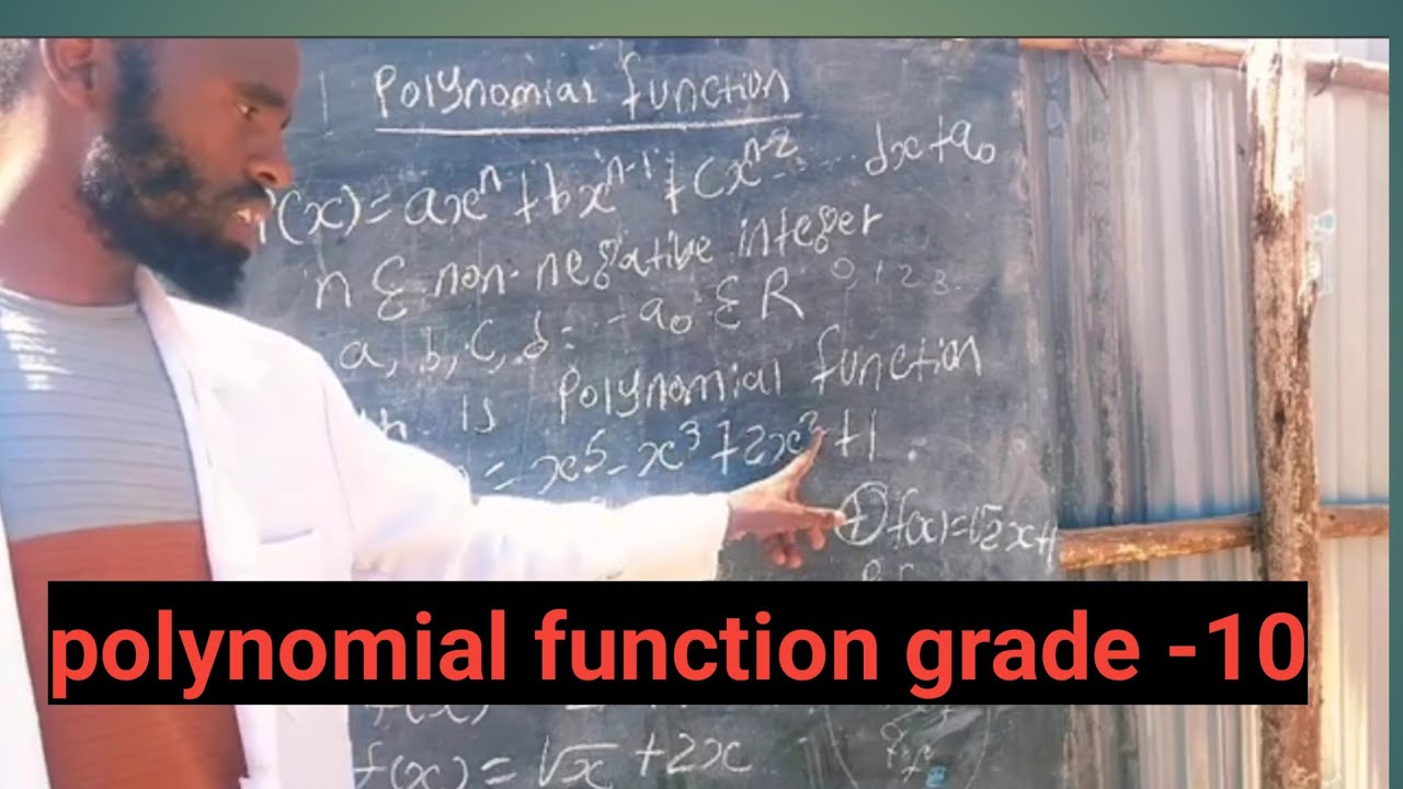 Polynomial function 