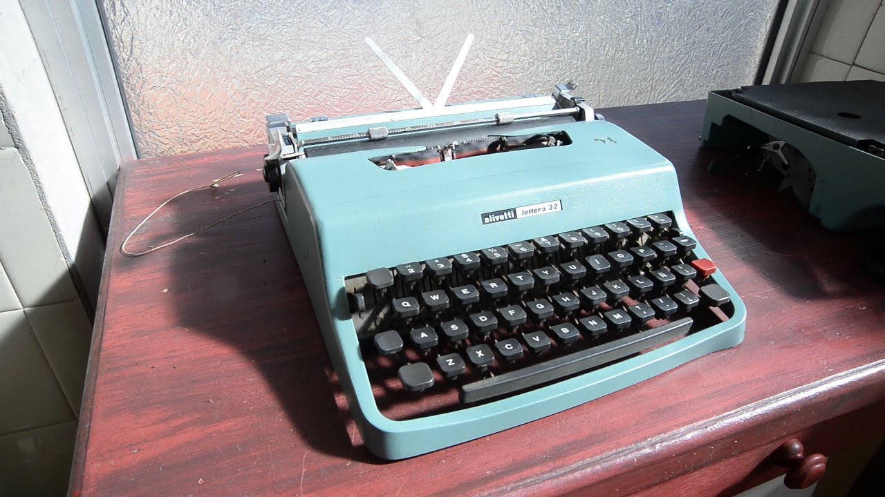 Olivetty Lettera 32 restauración