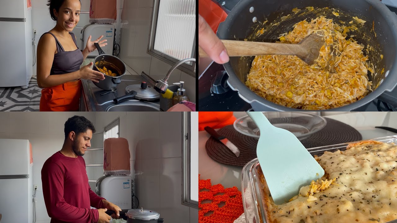 NAYARA PREPAROU UM DELICIOSO ARROZ DE FORNO PARA ALMOÇAMOS + ELA GRAVOU PASSO A PASSO SOZINHA!