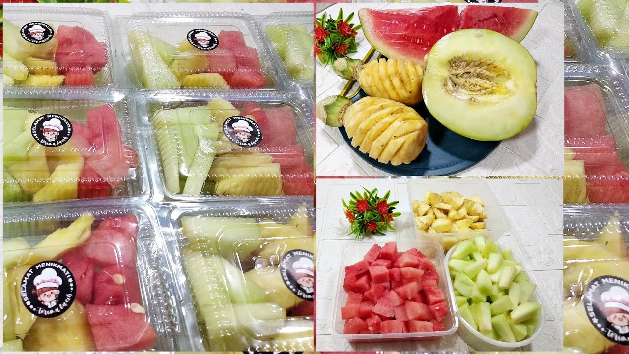Ide Bisnis Jualan Laris!!! Buah Potong Segar Usaha Pas di Musim Panas Pasti Laku Keras