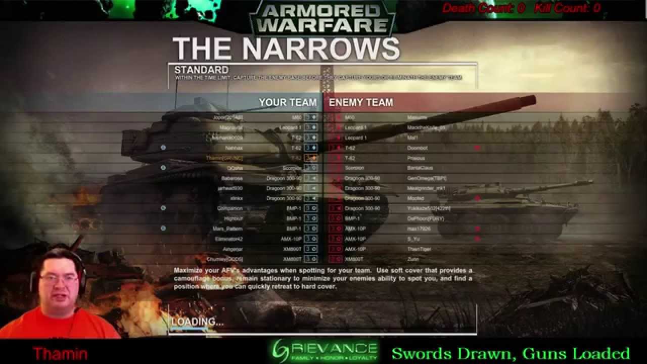 Swords Drawn Guns Loaded - Armored Warfare