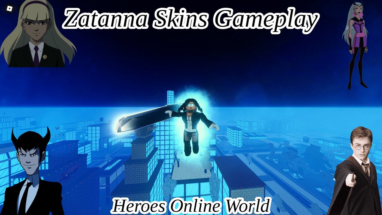 Zatanna Skins Gameplay ||Heroes Online World