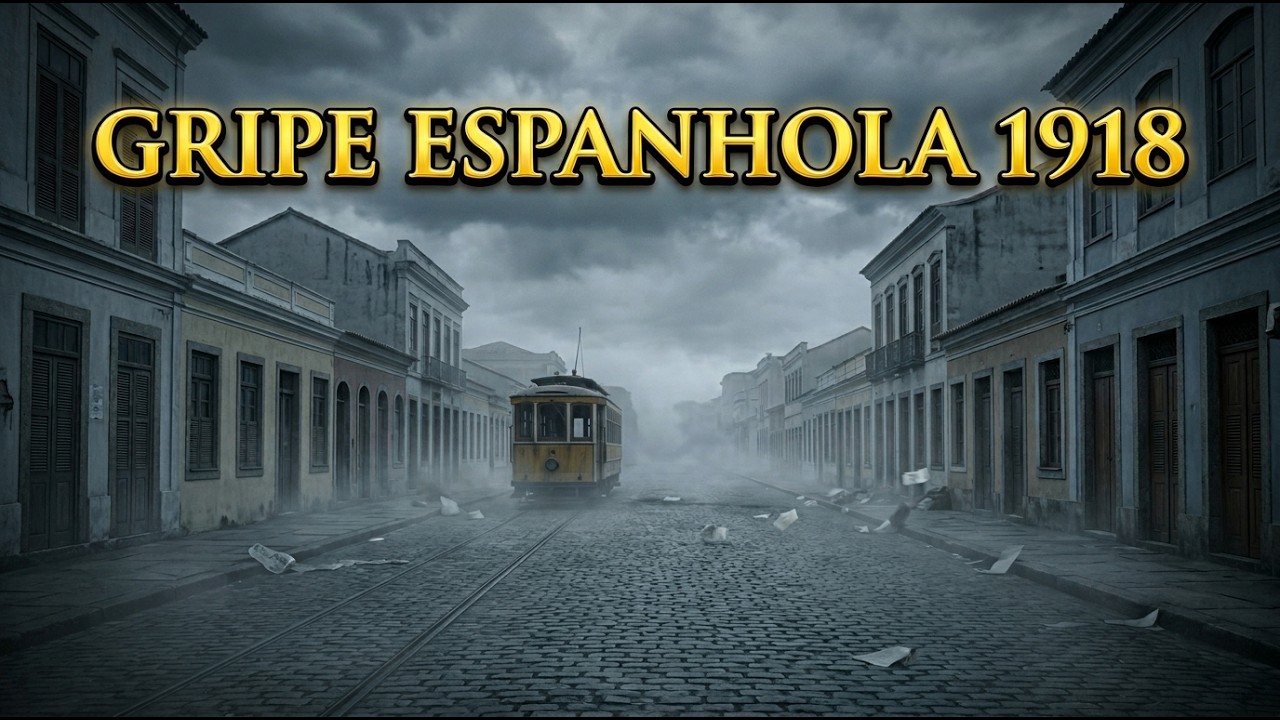 Gripe Espanhola no Rio de Janeiro em 1918 (Reconstrução por IA)