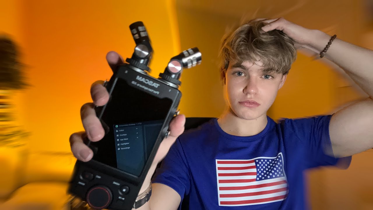 ASMR SUOMI │ Testaan Mun Uutta Mikkiä🎙️(Tascam Portacapture X8)