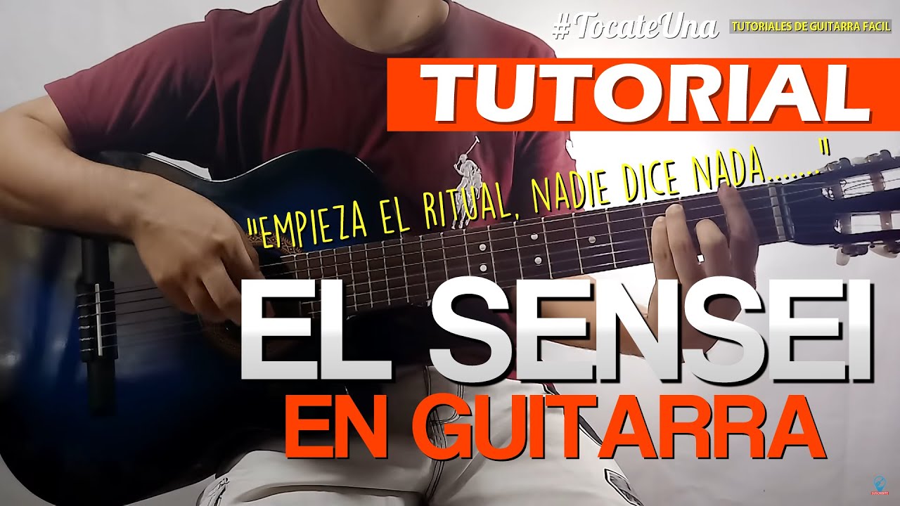 El Sensei en Guitarra Criolla: Como tocar // Acordes FACILES // Tutorial