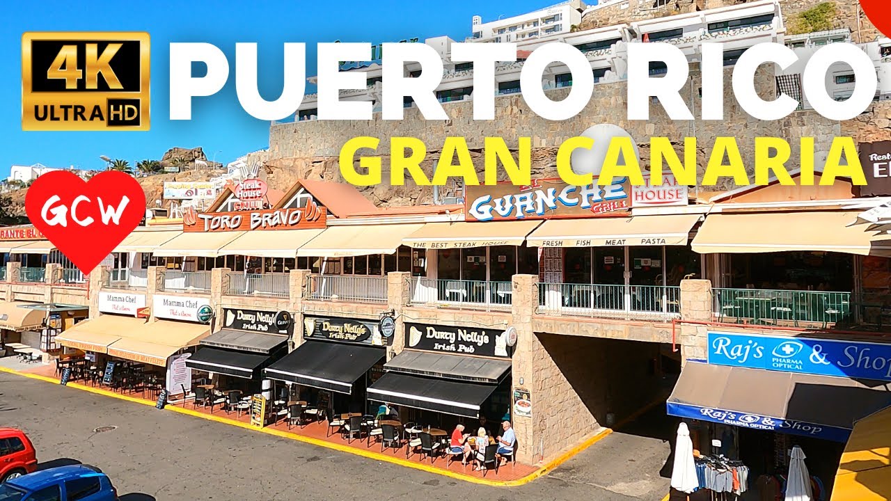 PUERTO RICO Gran Canaria February 2024🔴 Holiday Club Puerto Calma to Marina Area
