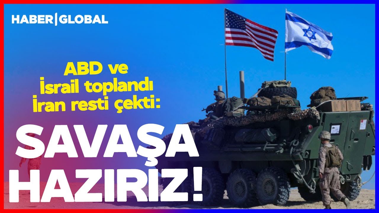 ABD ve İsrail Arasında Askeri Toplantı! İran Resti Çekti: SAVAŞA HAZIRIZ