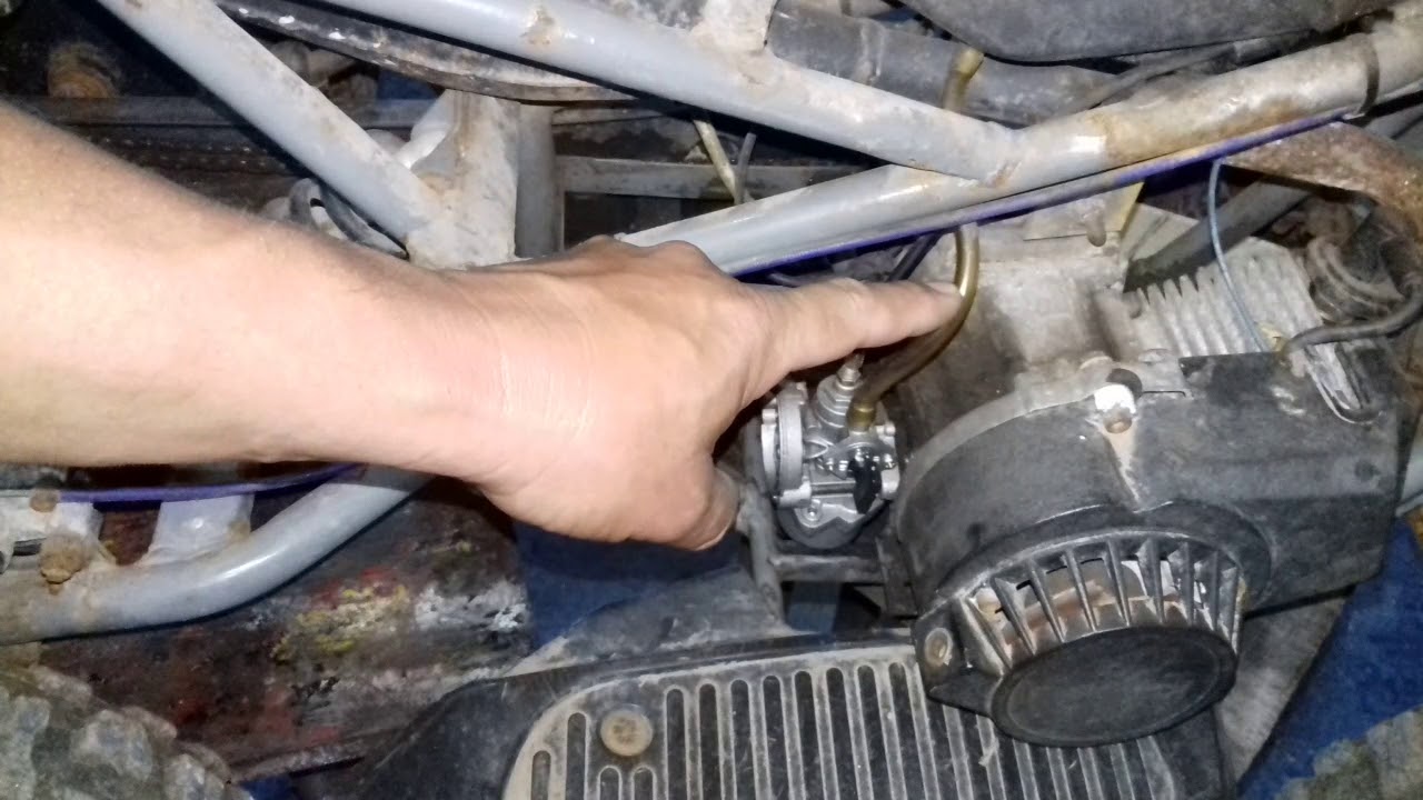 mini moto ou quadriciclo 2tempo ruim de partida veja quais erros principais que torna eles ruim