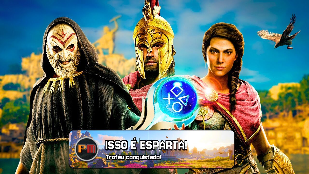 PLATINEI O MELHOR ASSASSIN'S CREED DE TODOS!? (Assassin's Creed: Odyssey)
