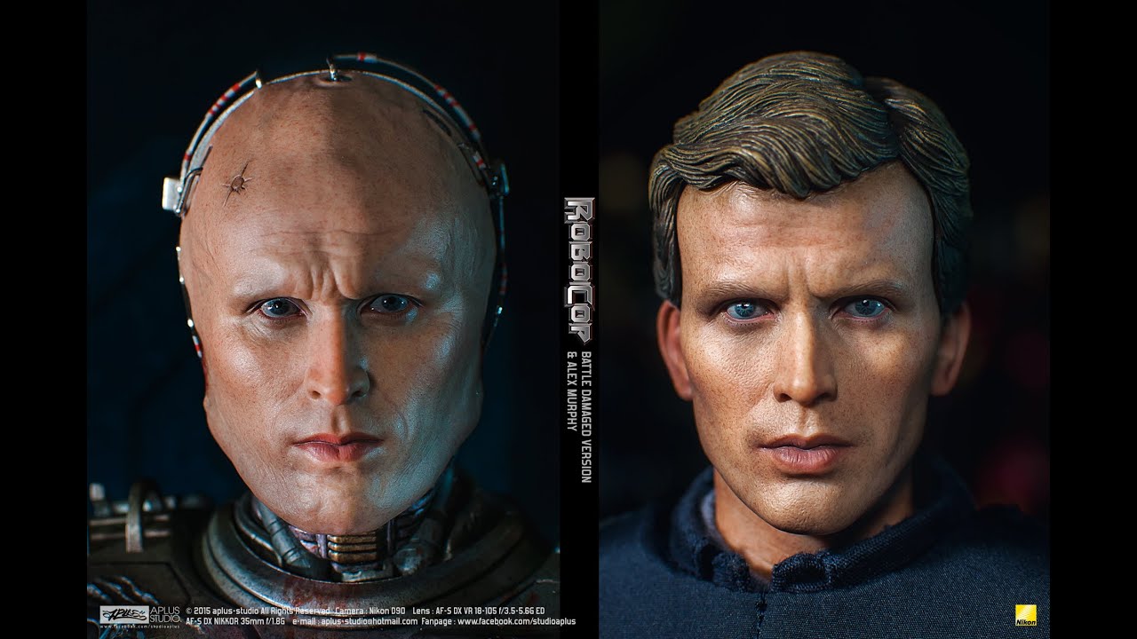 REVIEW : Hottoys Robocop Battle Damaged with Alex Murphy [MMS 266]