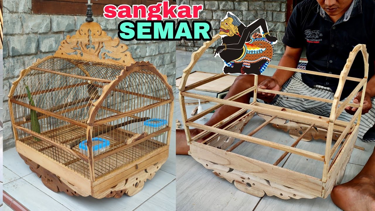 Sangkar SEMAR burung kenari Unik || Cannary bird cage