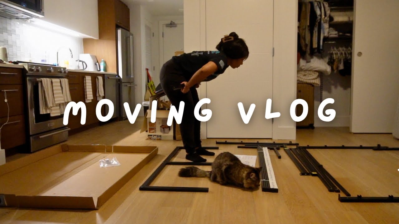 MOVE WITH ME! Moving to LA, empty studio apartment, unpacking & more
