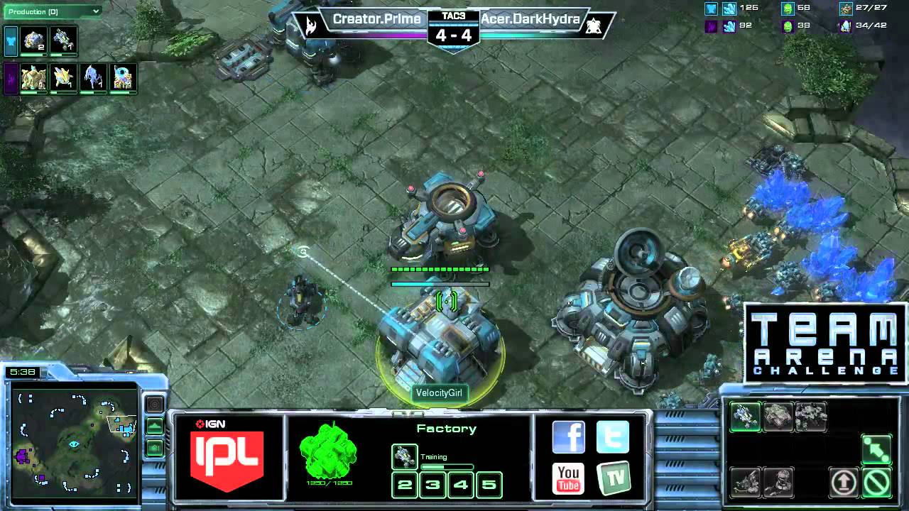 Team Acer vs Prime - Game 9 - TAC3 WR2 - StarCraft 2