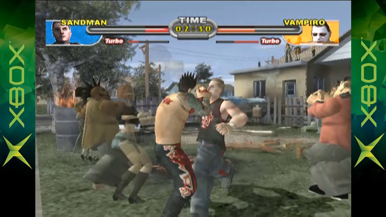 BackYard Wrestling 2 Xbox Classic Gameplay