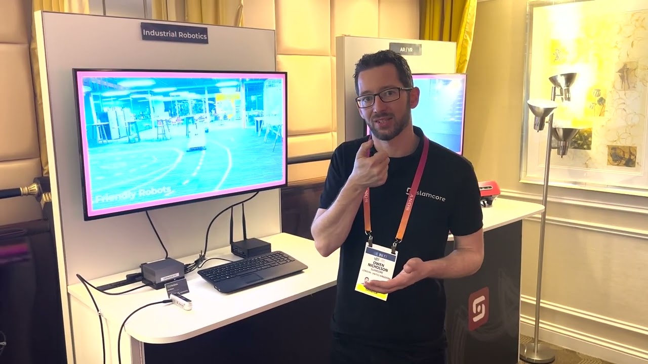 SLAMcore at CES 2023 - vCES Demo Session with Owen Nicholson