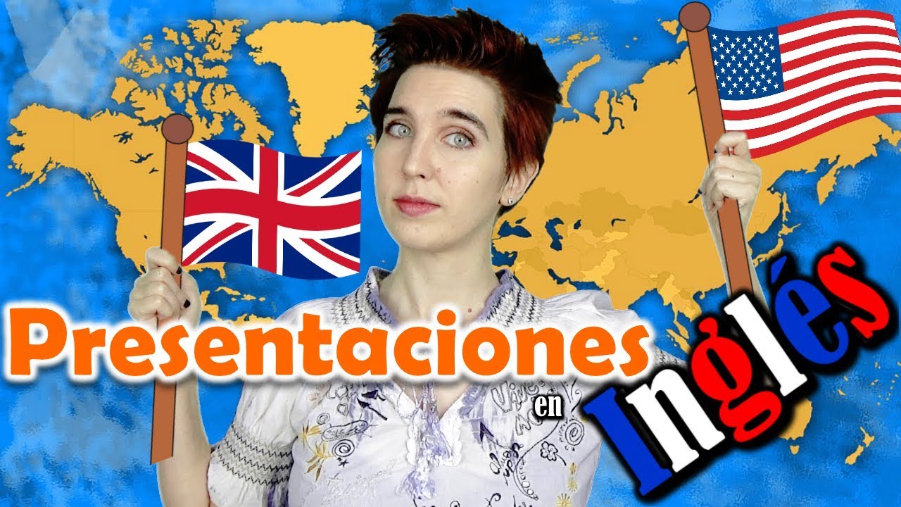 Cómo hacer una PRESENTACIÓN en INGLÉS para exposición
