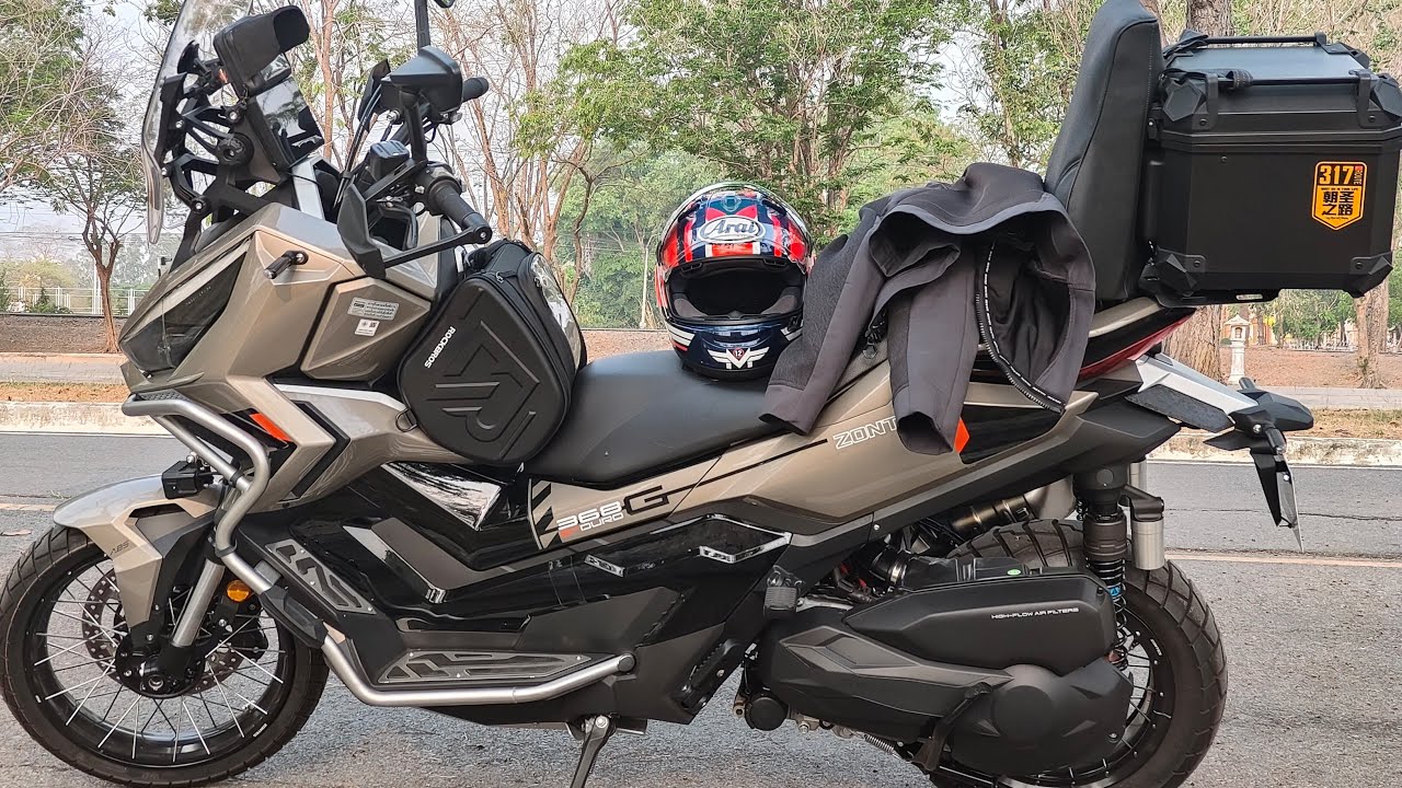 ปรับโช้ค Zontes 368G ให้เหมาะกับตัวเอง..วิธีคิดในการปรับโช้คมอเตอร์ไซค์ Adjust motocycle suspension.