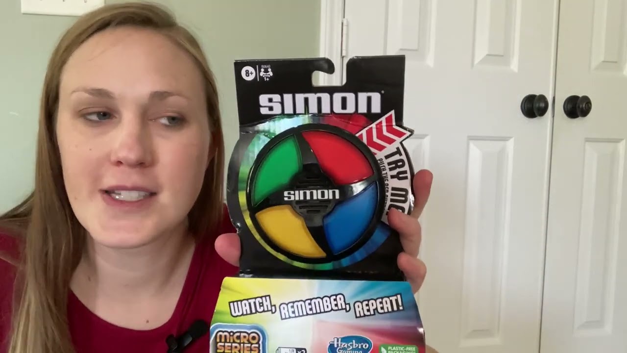 Обзор игры Hasbro Gaming Simon Micro Series
