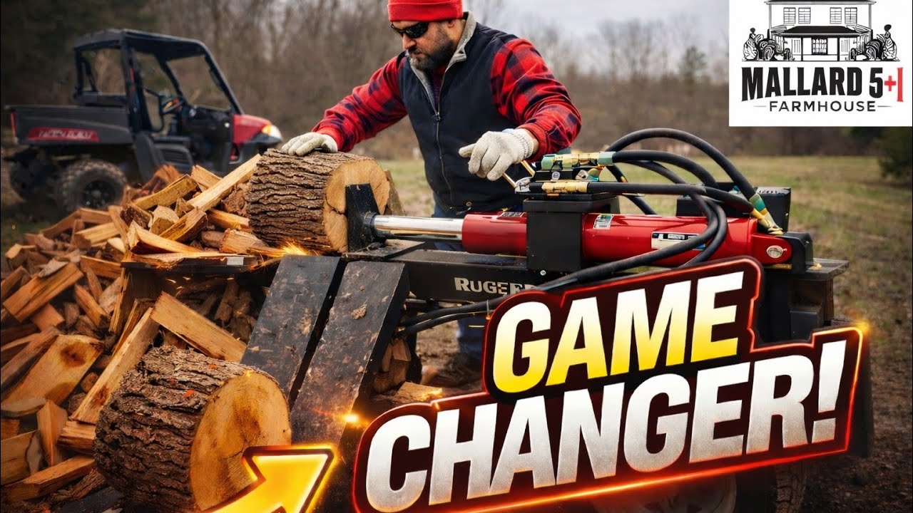 We NEEDED This! (RuggedMade Firewood Splitter)