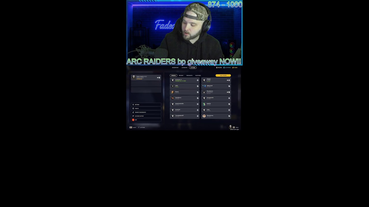 bp giveaway 8pm est!