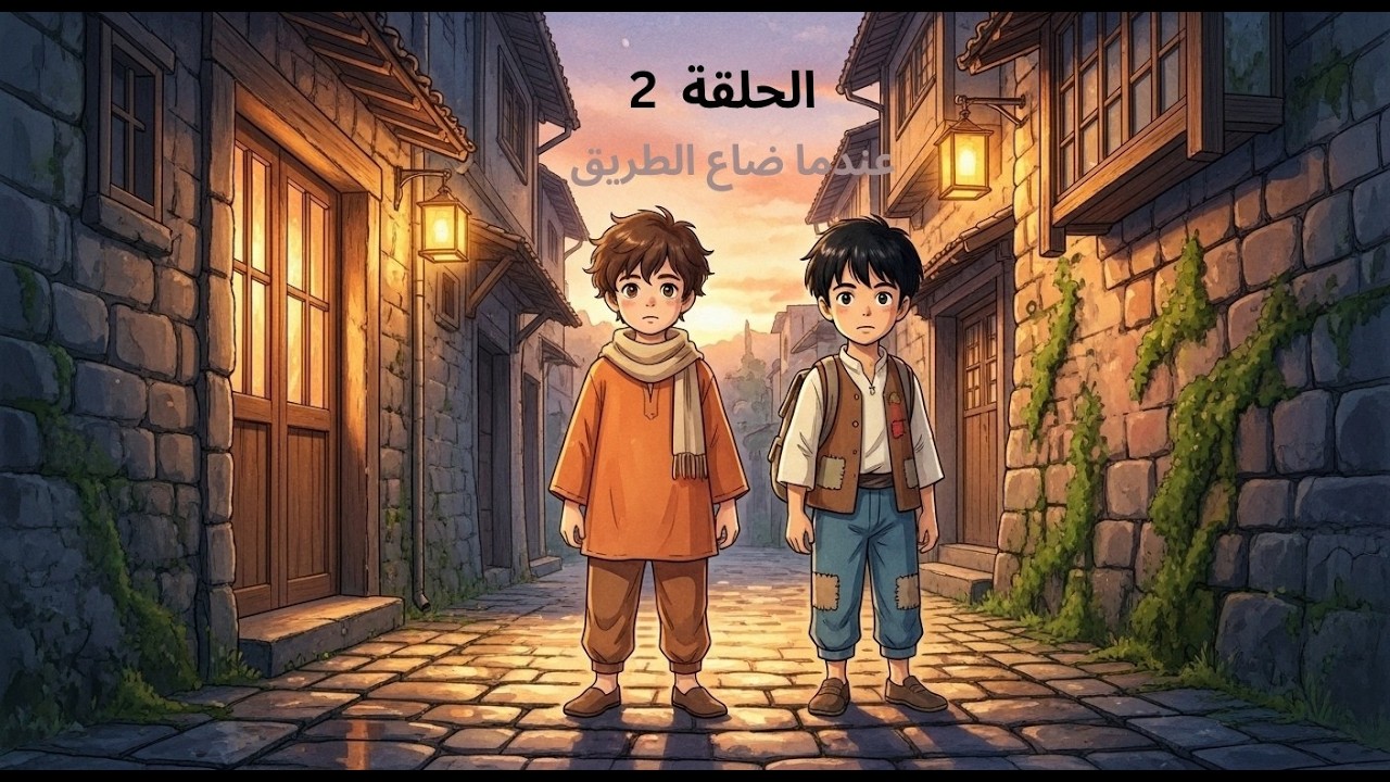 مسلسل 🌙 مغامرات رمضان كريم  قصص قبل الإفطار الحلقة ٢ عندما ضاع الطريق