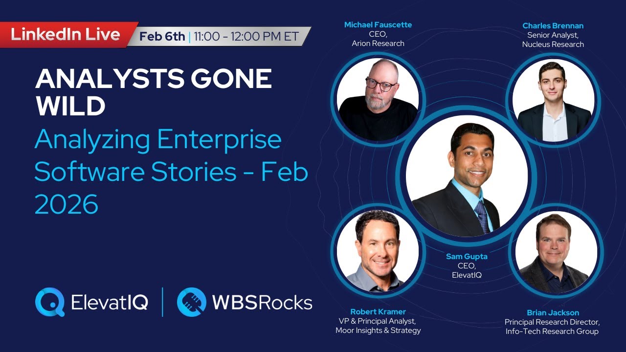 Analysts Gone Wild | Analyzing Enterprise Software Stories | Episode 46