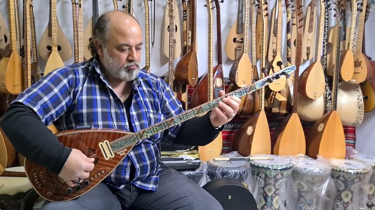 Elektro saz baglama - Enstrumantal