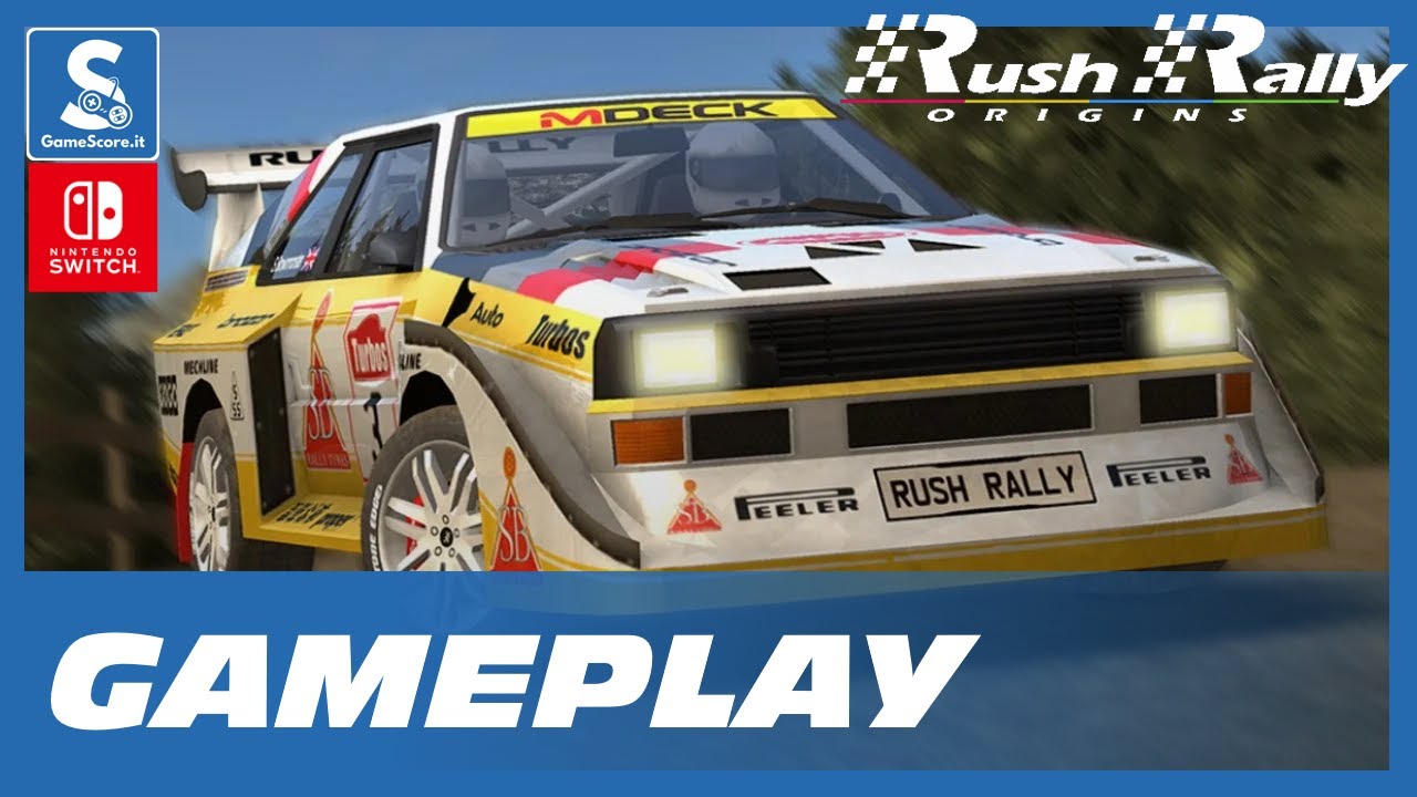 Rush Rally Origins | Nintendo Switch | Gameplay ITA