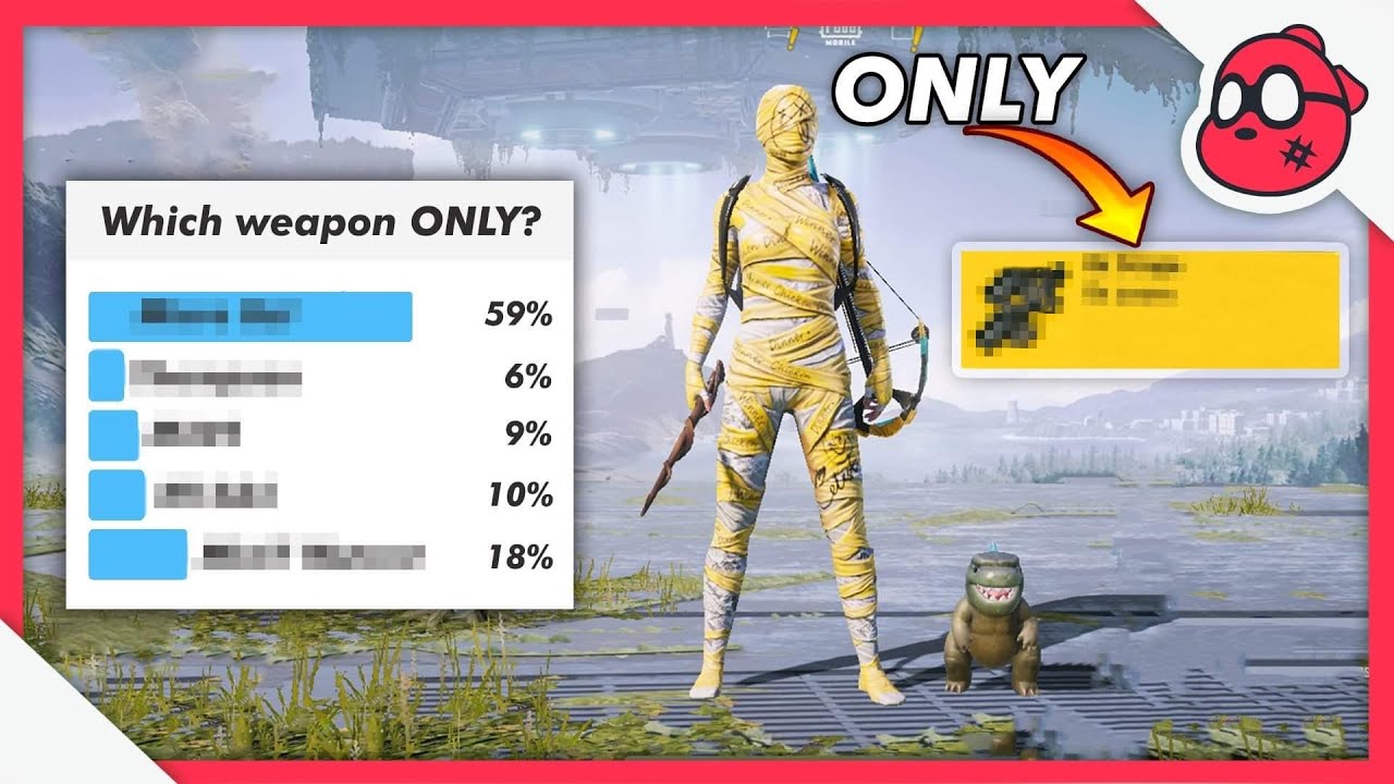 My Subscribers decide my weapon