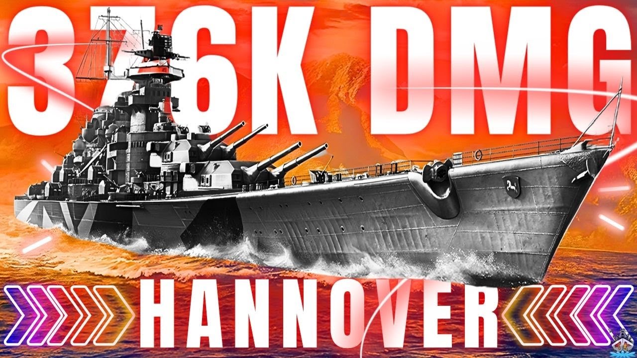 Hannover eskaliert mit 376.000 DMG!!! #DEUTSCHLAND | 300K Club | World of Warships 🚢