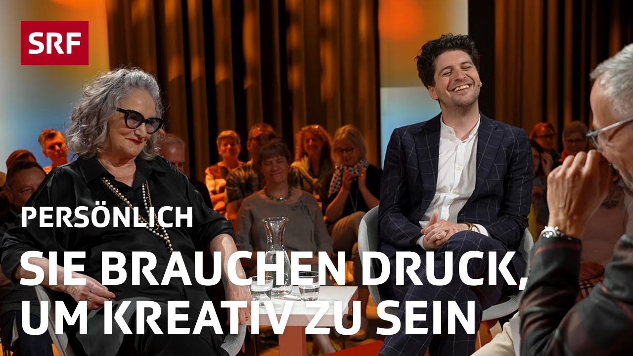 Kreative K&ouml;pfe unter sich: Katja Fr&uuml;h und Patrick &laquo;Karpi&raquo; Karpiczenko | Pers&ouml;nlich | Podcast | SRF