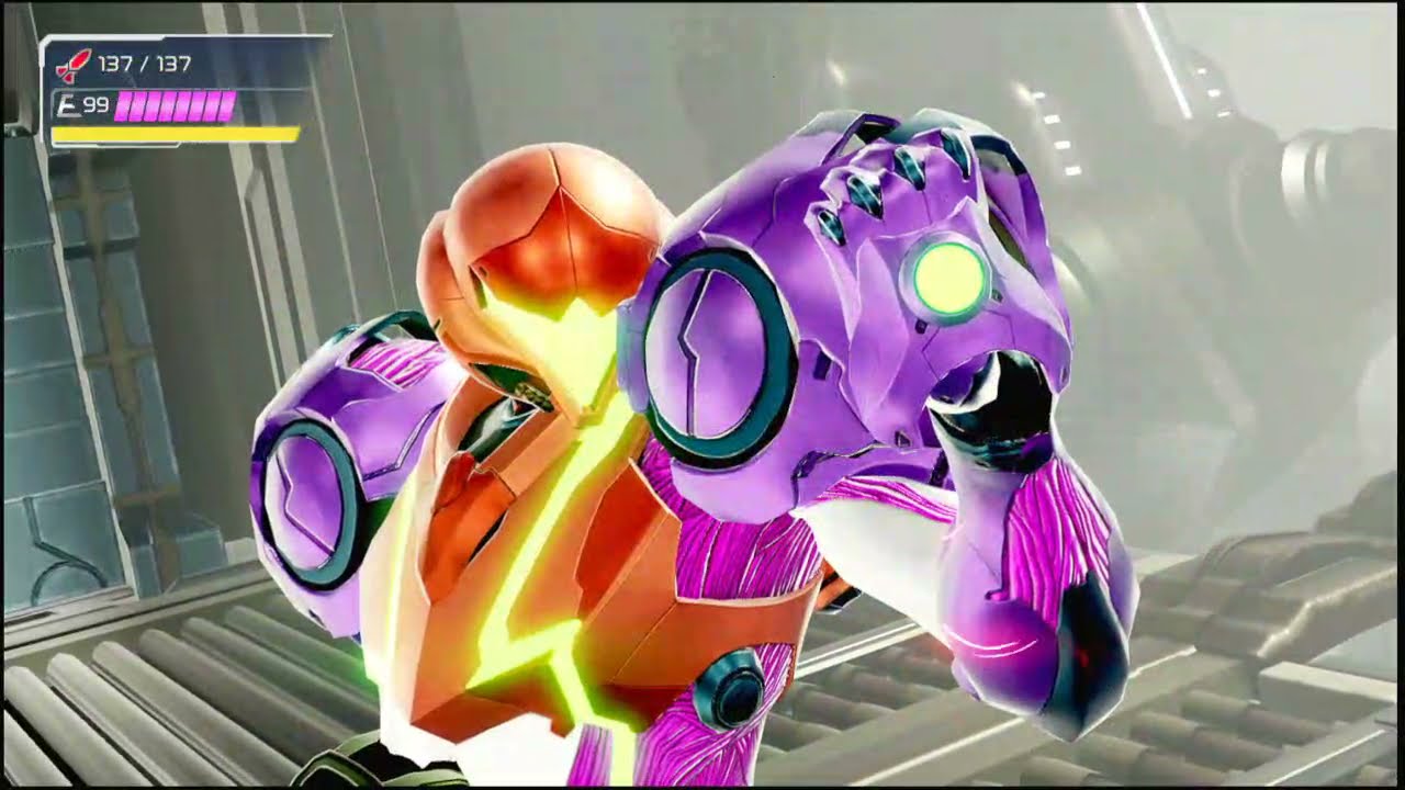 Metroid Dread: Final EMMI battle