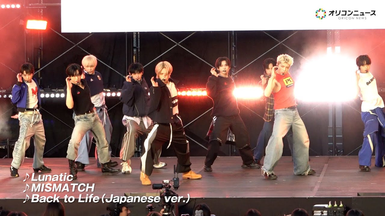 【パフォーマンスフル】&TEAM、韓国デビューアルバムから「Back to Life（Japanese ver.）」「Lunatic」「MISMATCH」豪華3曲披露！