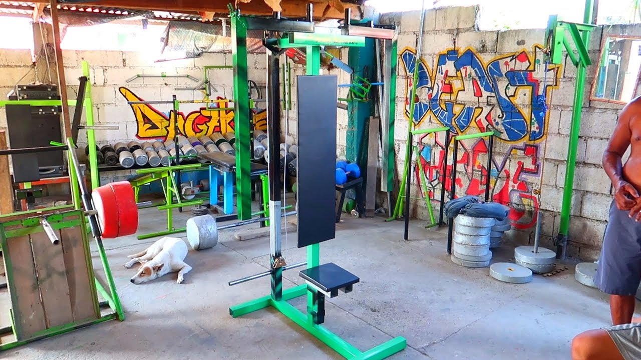 My Homemade Gym Equipment - Peck Deck Machine Review