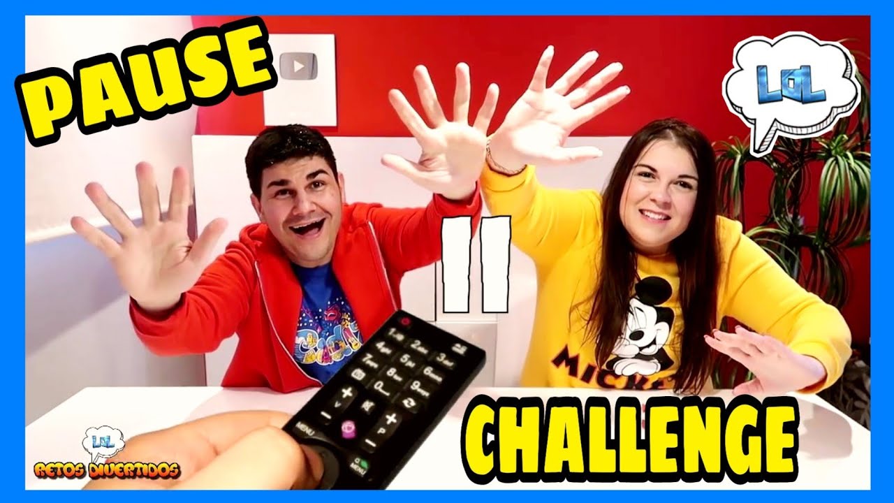 PAUSE CHALLENGE por 24 Horas⏸ Reto de la PAUSA LOL Retos Divertidos