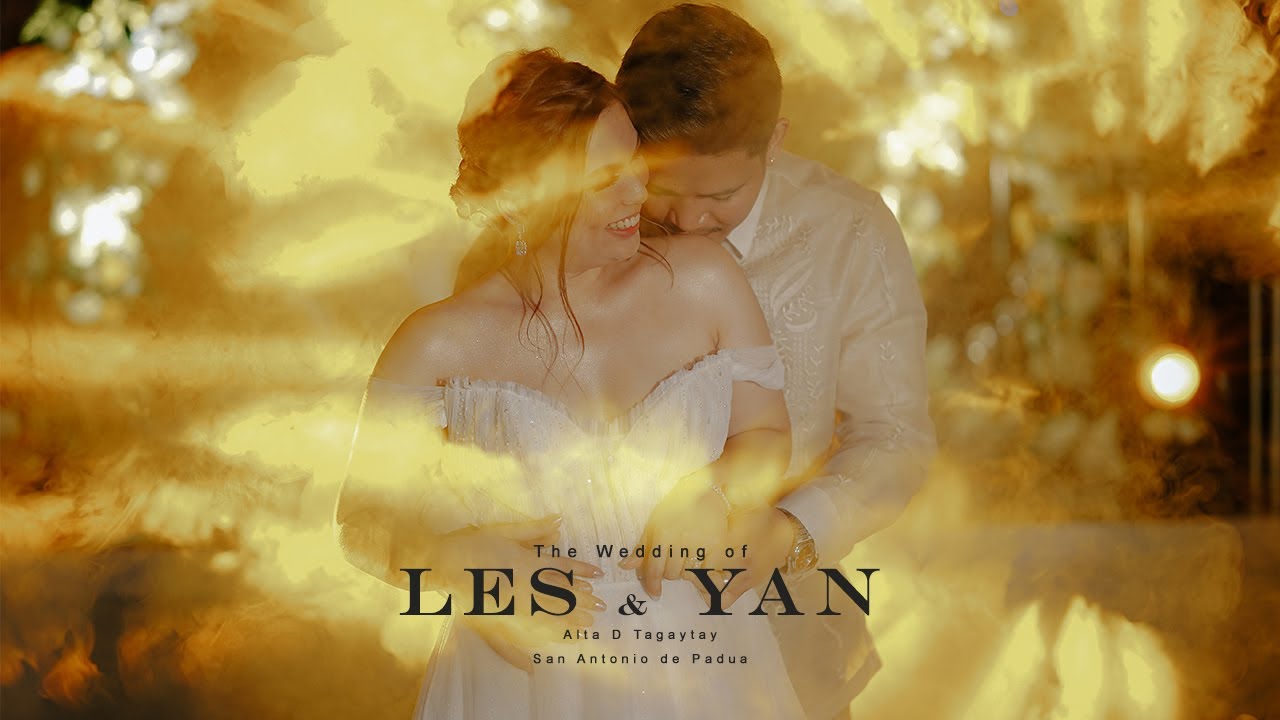 Alta D Tagaytay Wedding Destination SDE Video of LES & YAN | Best Tagaytay Wedding Cinematographers