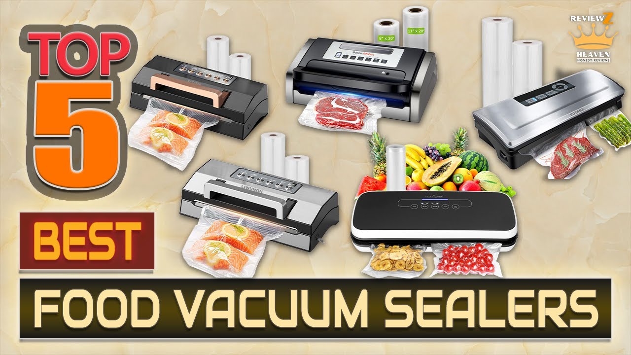 TOP 5 Best Food Vacuum Sealers 2025 | Food Vacuum Sealer Machines Reviewed!