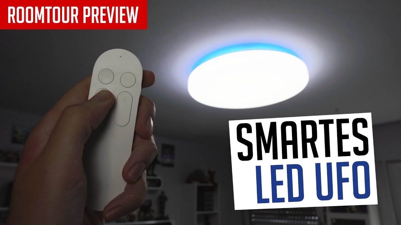 Roomtour Preview + Neue Lampe! (Yeelight LED Deckenlampe)