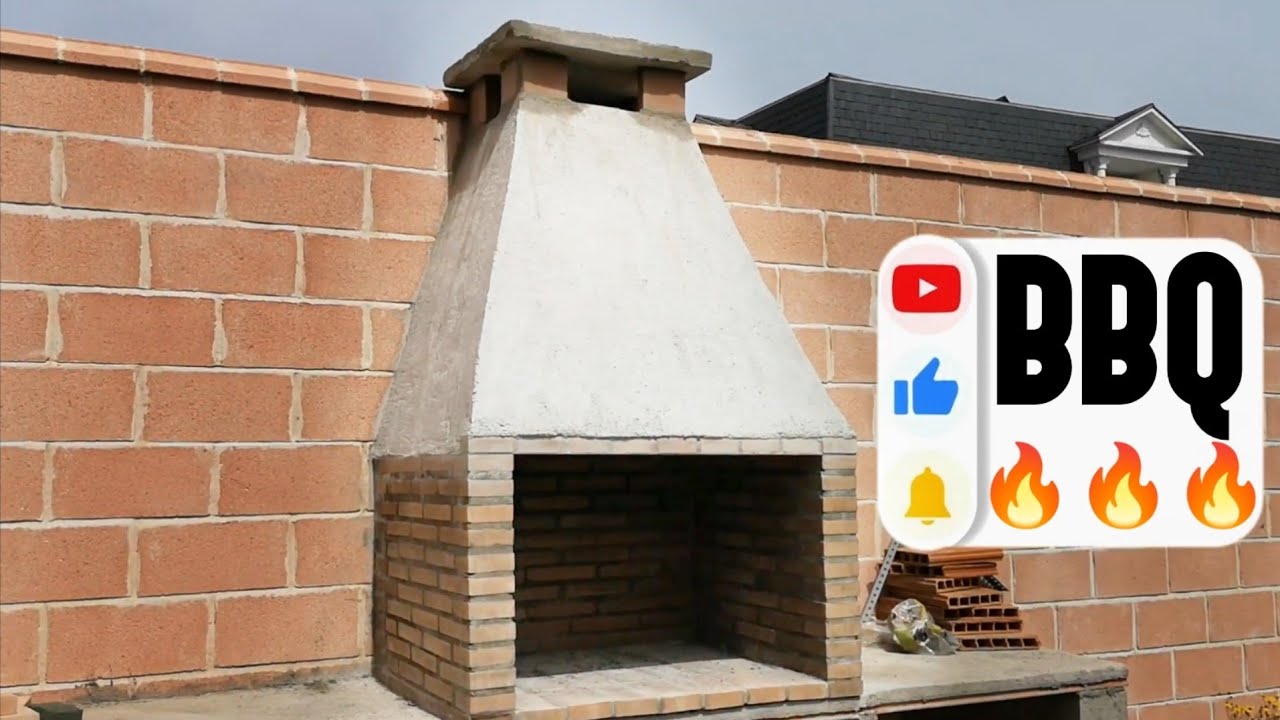 Construcción de la barbacoa 🏗️ – Barbacoa de obra (Ep 4) 🔥