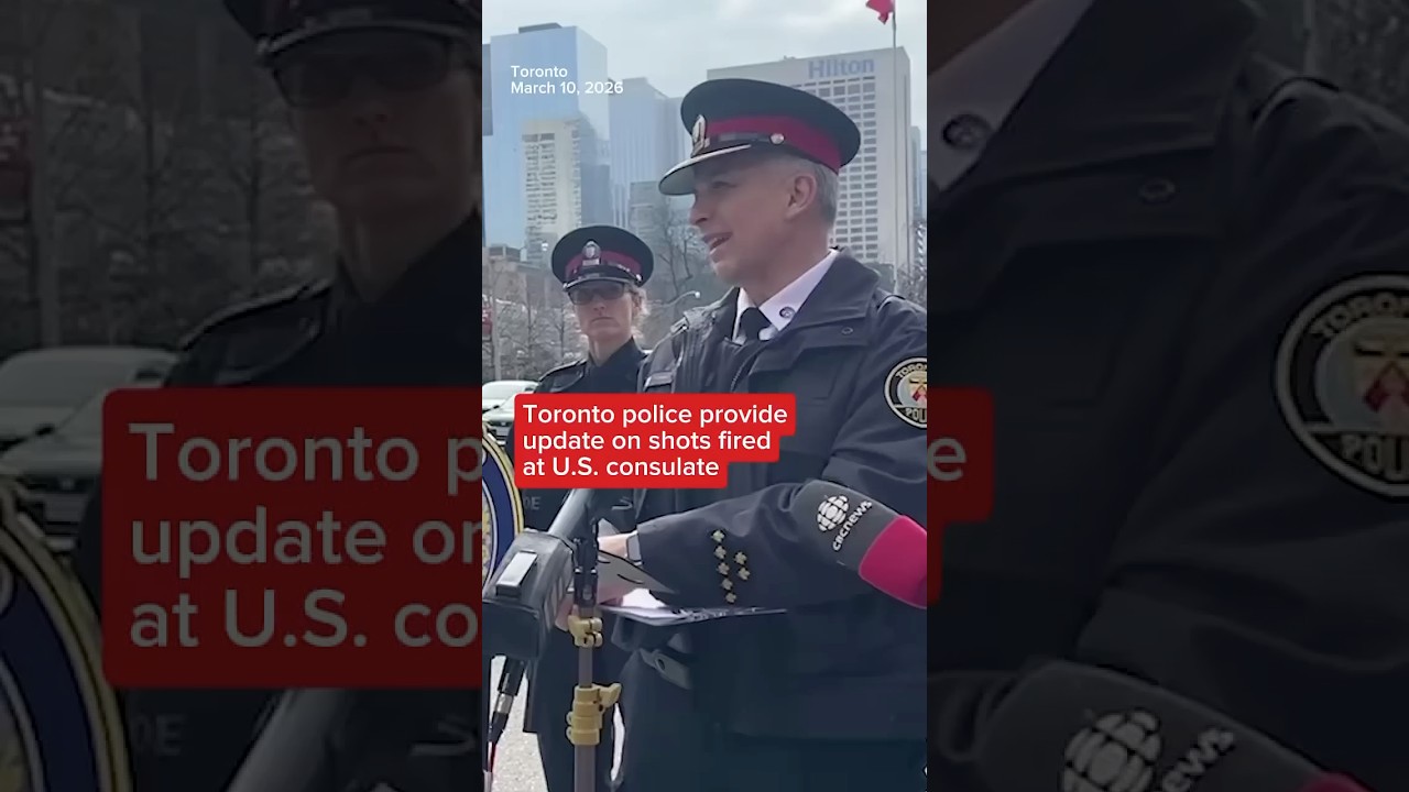 Toronto police provide update on shots fired at U.S. consulate