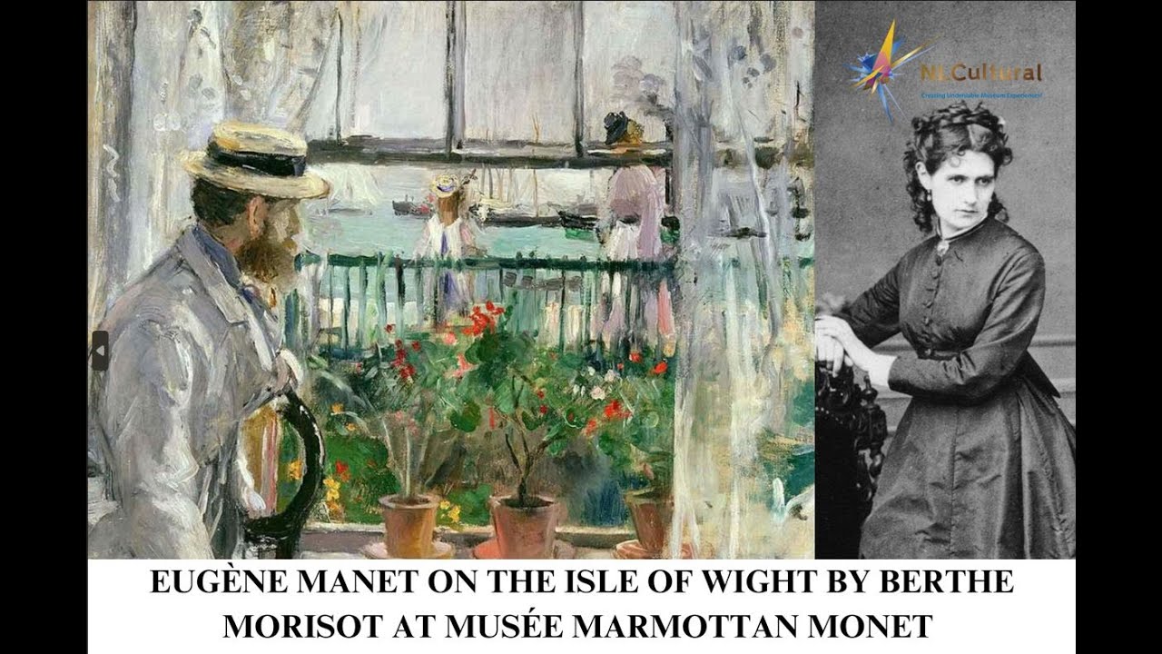 Eug&egrave;ne Manet on the Isle of Wight by Berthe Morisot at The Mus&eacute;e Marmottan Monet