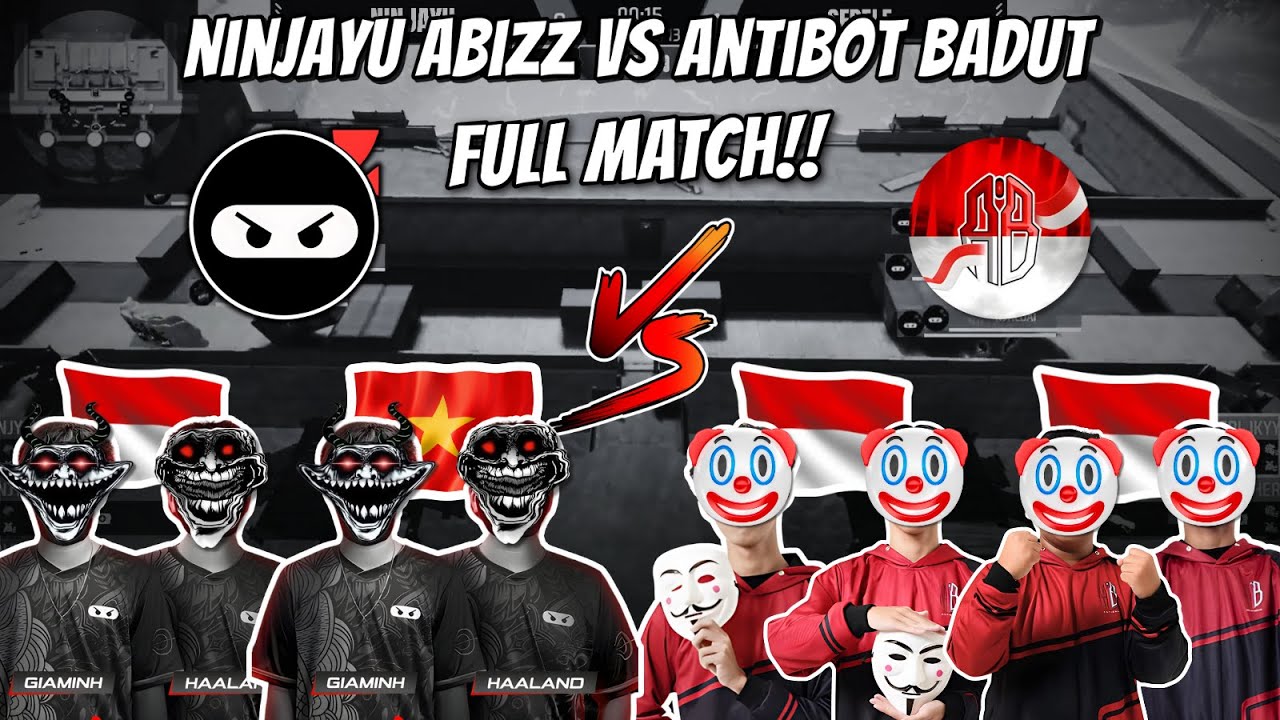 NINJAYU VS ANTIBOT‼️SEGINI DOANG ANTIBAN⁉️KOK SKILLNYA KEK KERTAS‼️NINJAYU EZZ WIN!! FULL MATCH‼️