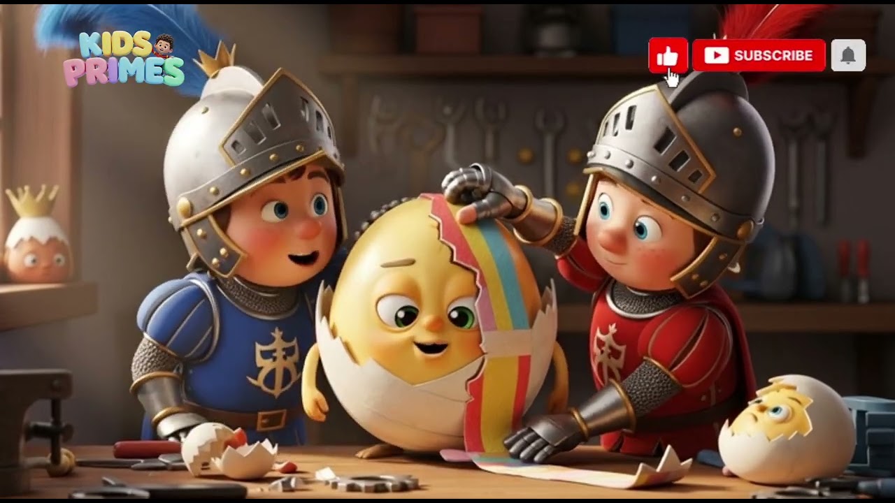 Humpty Dumpty 🥚 | 3D Nursery Rhymes for Kids | Fun & Educational