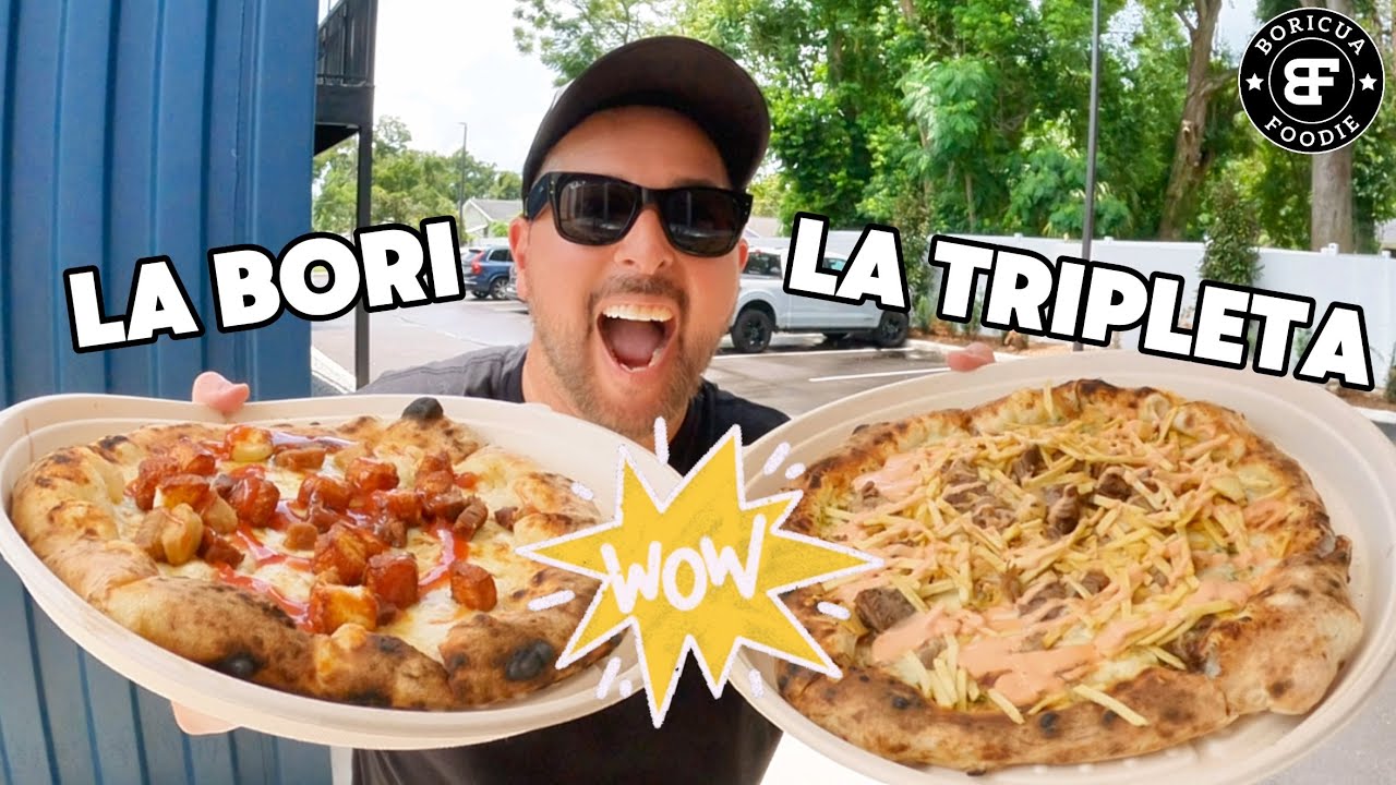 Estas PIZZAS de un Food Truck en Orlando, Florida se pasaron!!!!