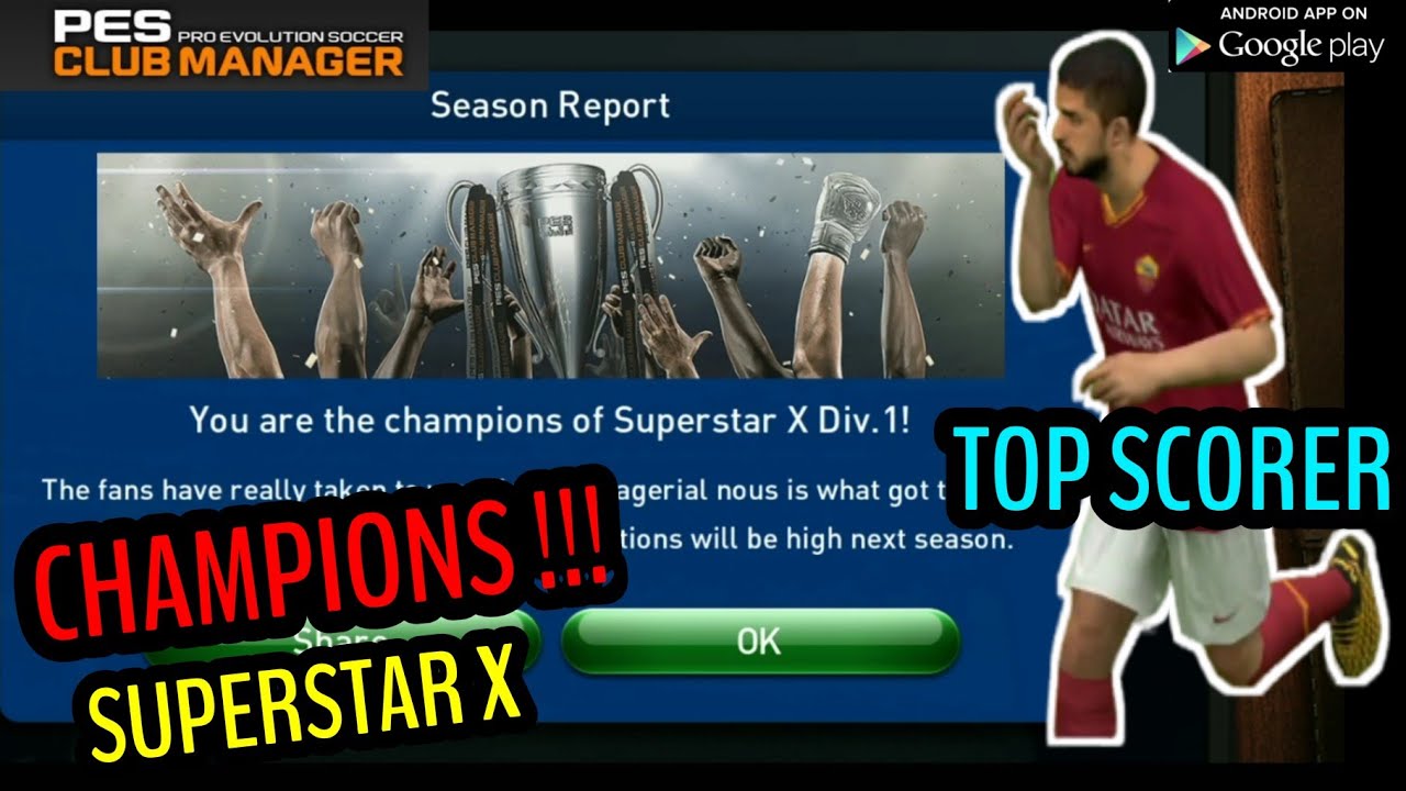 PESCM SUPERSTAR X  | Winning Title Division 1