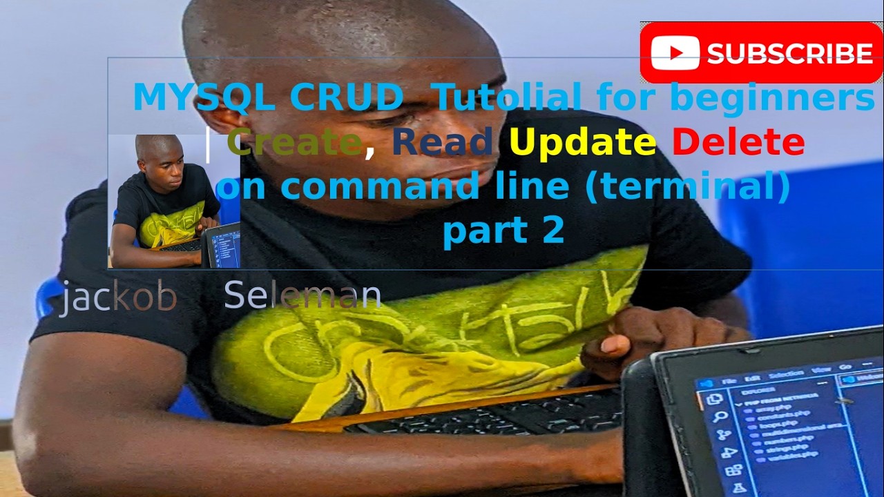 MySQL CRUD Tutorial for Beginners | Insert, Update, Delete, Select Explained MySQL command episode 2