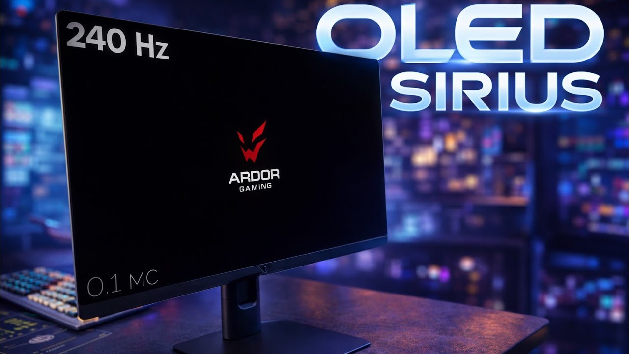 ARDOR СМОГ ? OLED МОНИТОР| ARDOR GAMING SIRIUS AQ27H1O | ОБЗОР